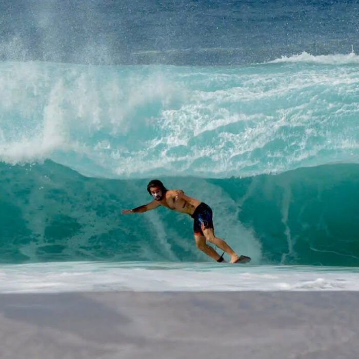mason ho surfing Through the Doggy Door