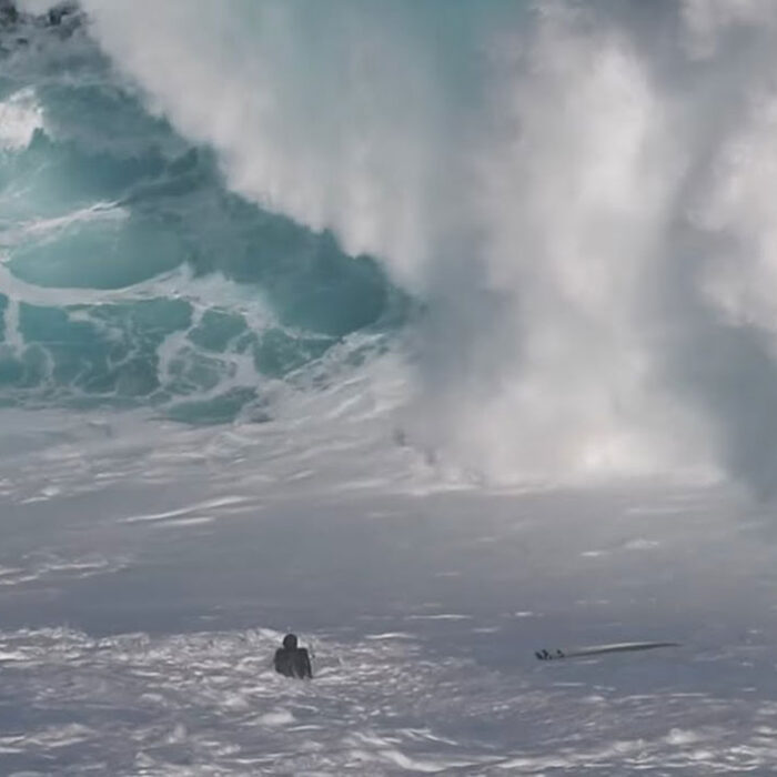 Nathan Florence surfing Jaws