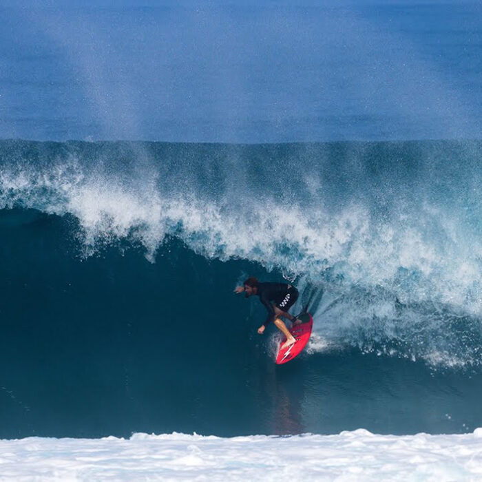 3 Minutes of John John, Nathan, and Ivan Florence Getting Barreled at Pipeline