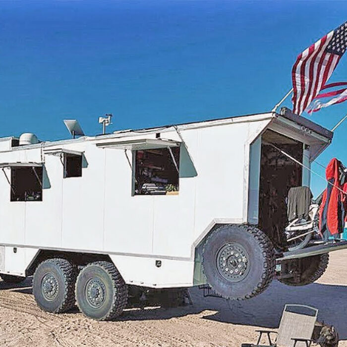 Check Out This Military Wrecker Converted Into a Tiny Home