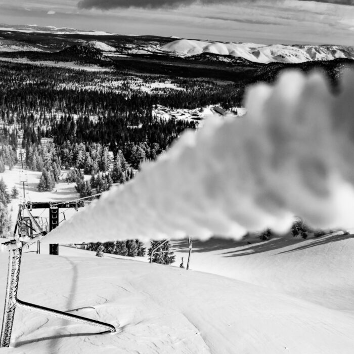 Chairlift buried mammoth