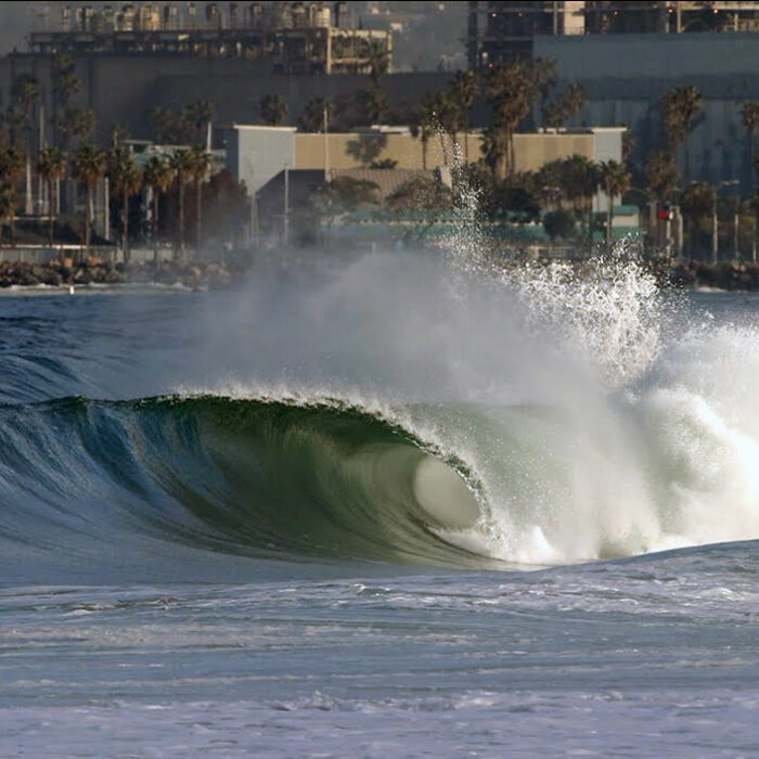 This Is What the Surf Looked Like in Los Angeles This Week