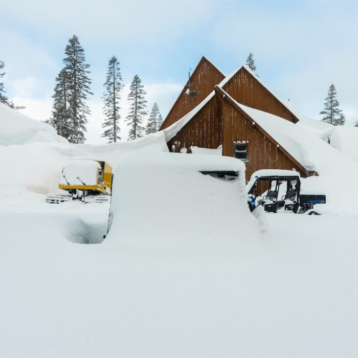 Snow at Sugar Bowl in Tahoe