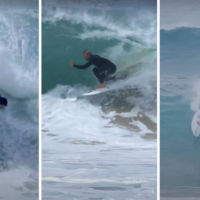 Kelly Slater surfing Portugal