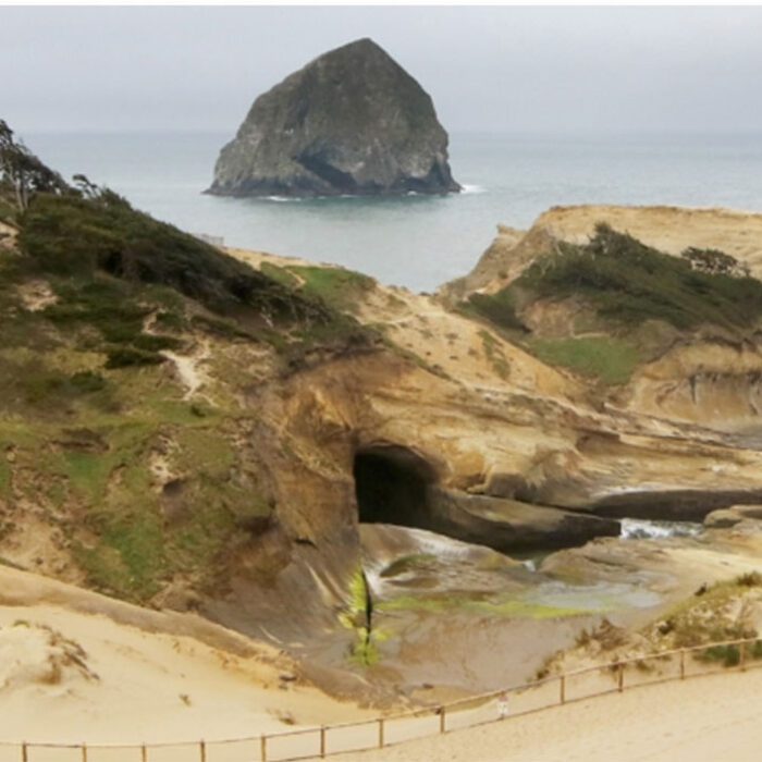 a hiker fell from an Oregon cliff
