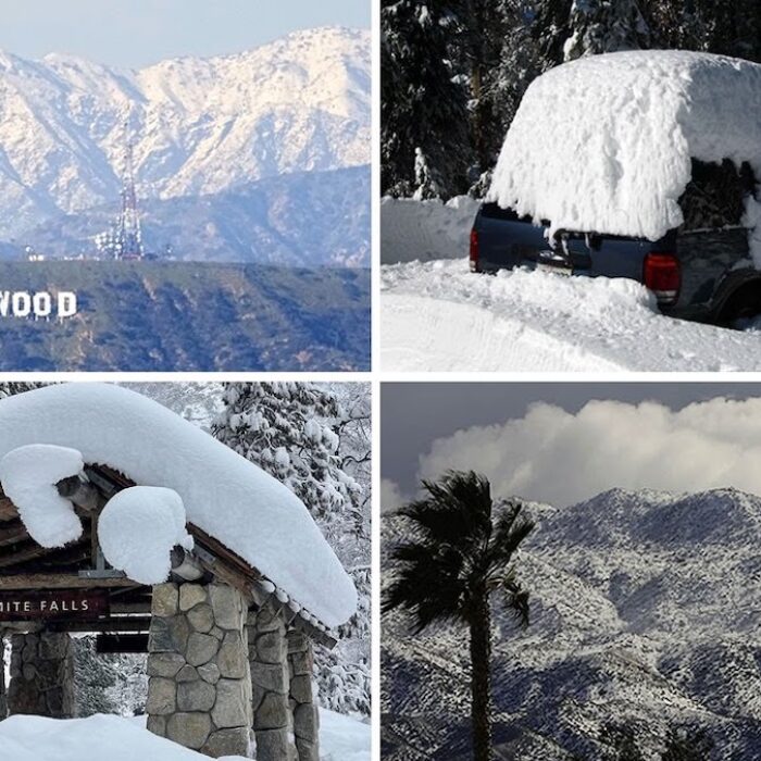 Snow in California