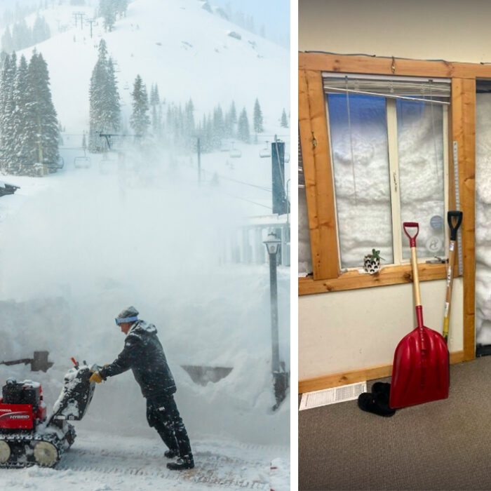 California's Sugar Bowl Has Gotten 41 Feet of Snow; Good Luck Getting to the Office