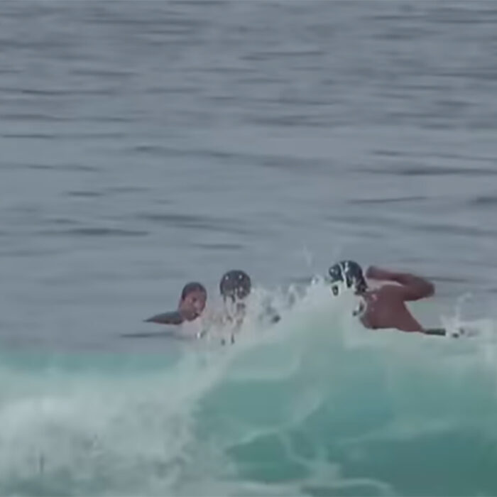Man Viciously Attacks Woman in the Water During Bali Surf Fight