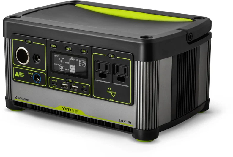 The GoalZero Yeti 500 portable power station was a top pick four our guide to the best car camping gear.