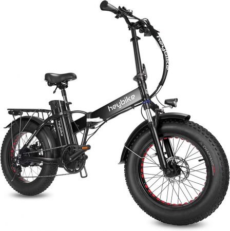 heybike mars is a great option for an affordable fat tire folding ebike.
