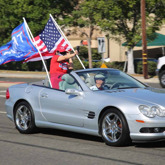 trump supporters in huntington beach