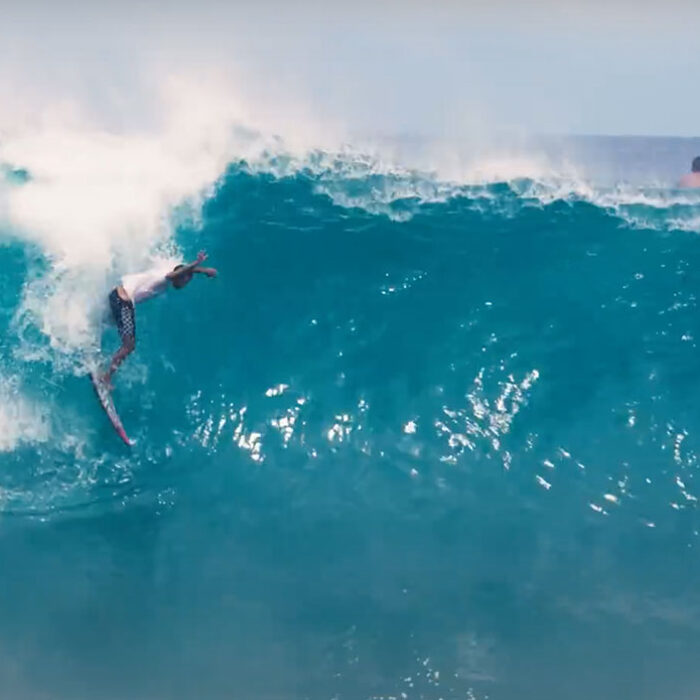 koa rothman surfing late-season Pipeline swell