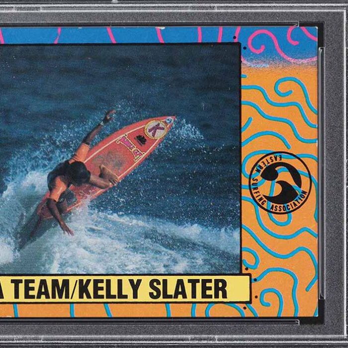 Kelly Slater rookie trading card