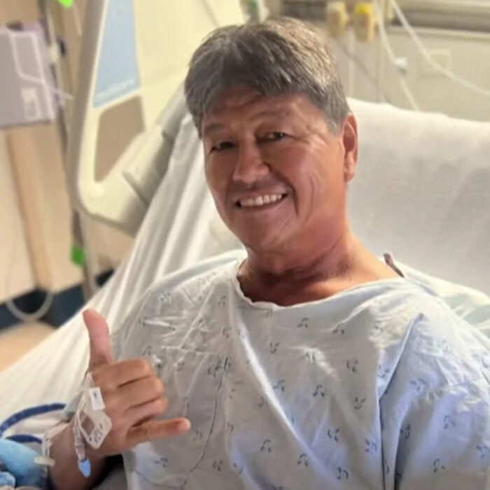 surfer mark morita, who was attacked by a tiger shark, in the hospital