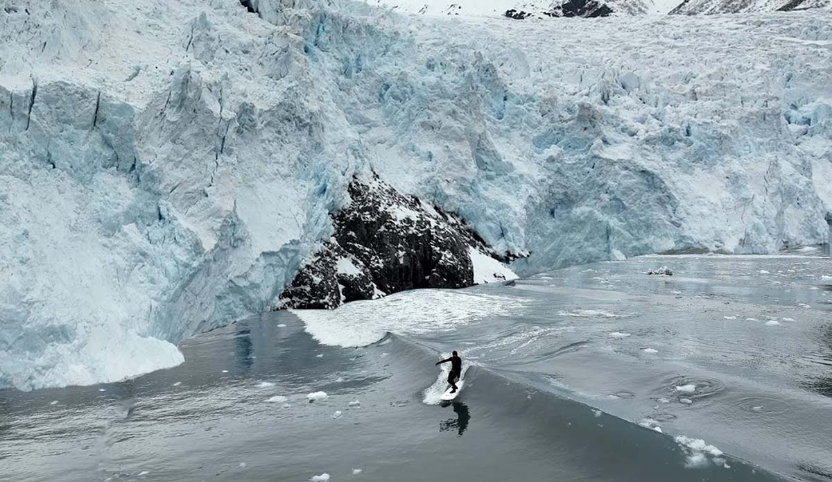 Ben Gravy Just Surfed Calving Glacier Waves - Vimarsana News