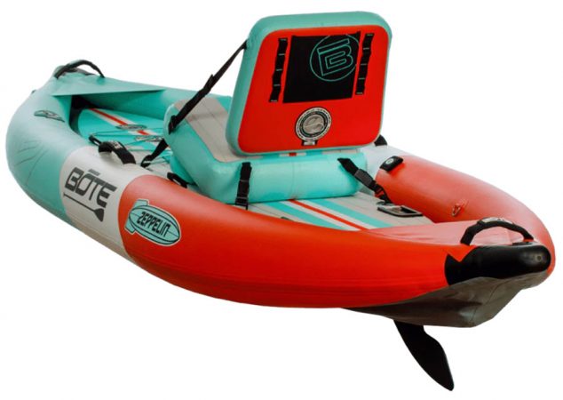 Our best inflatable kayak for cruising is the bote zeppelin aero 10 foot.