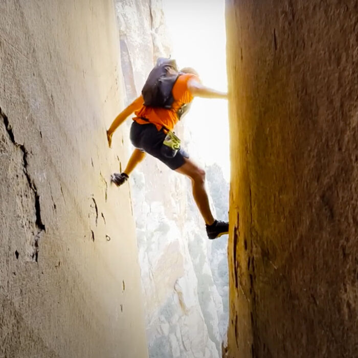 Alex Honnold climbing for The Hurt