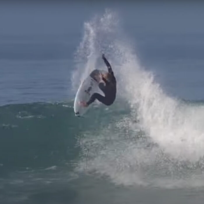 Ethan Ewing surfing Lowers.