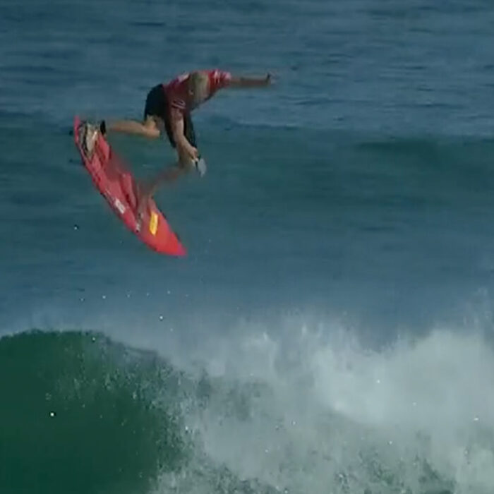 John John Florence's best air of the 2023 season.