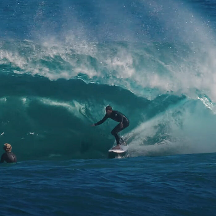 Nathan Florence surfs The Box.