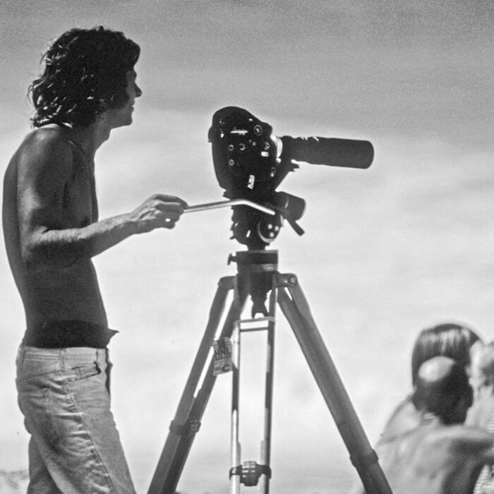 Falzon on location in Hawaii