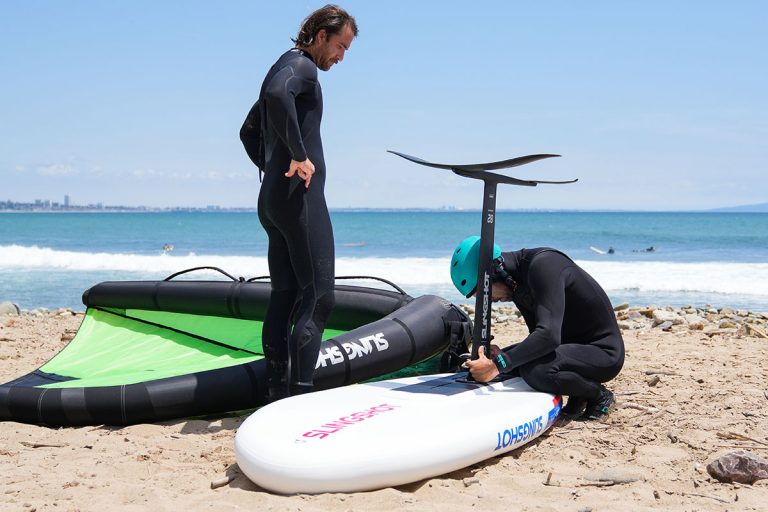 Slingshot LTF Foil Board Review The Inertia