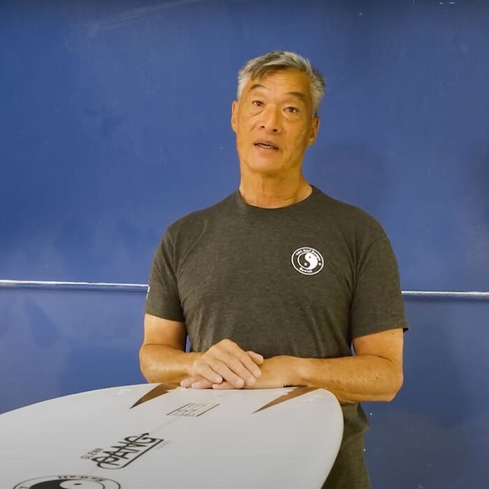 Glen Pang surfboard shaper
