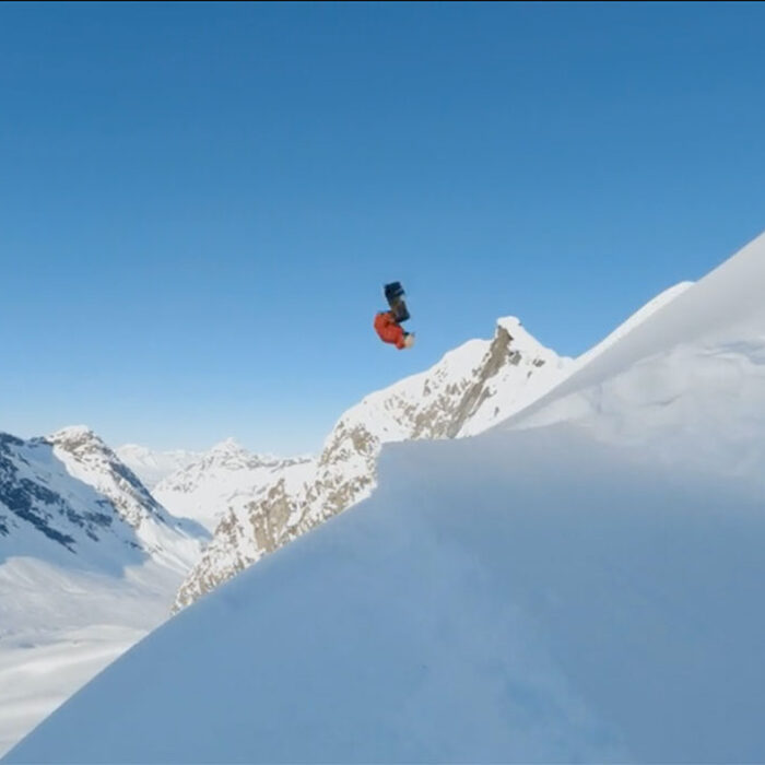 Kai Lenny backflip in Alaska