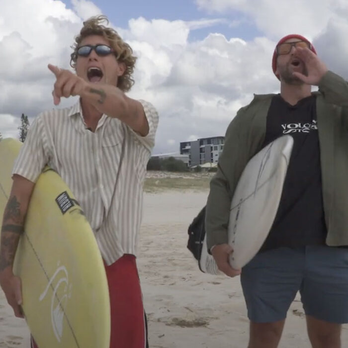 Luke Cederman from the Raglan Surf Report