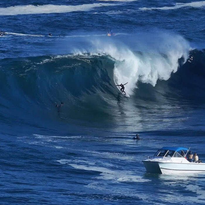 Nate Florence surfing Shipstern Bluff