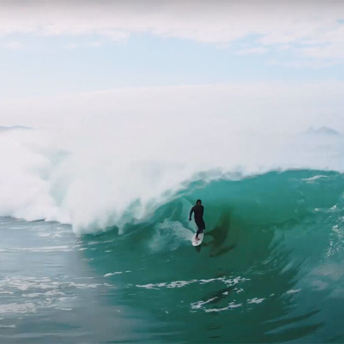 nic von rupp surfing in Brazil