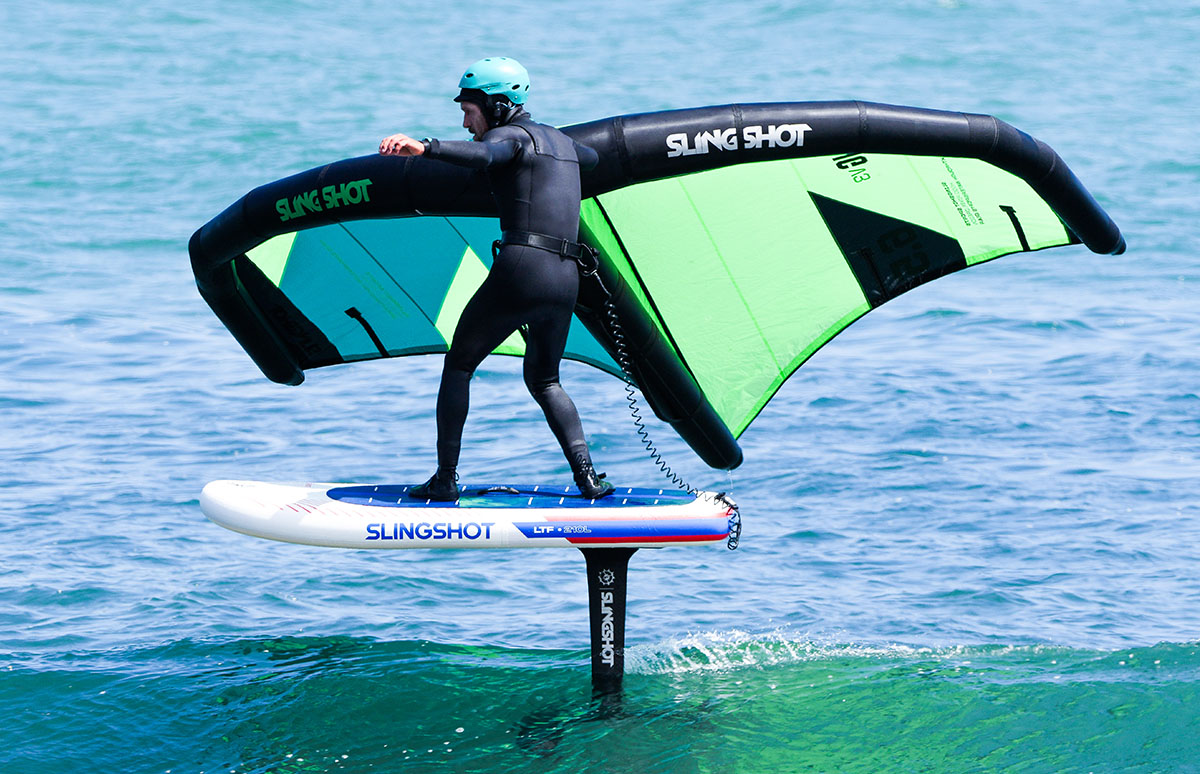 Slingshot LTF Foil Board Review The Inertia
