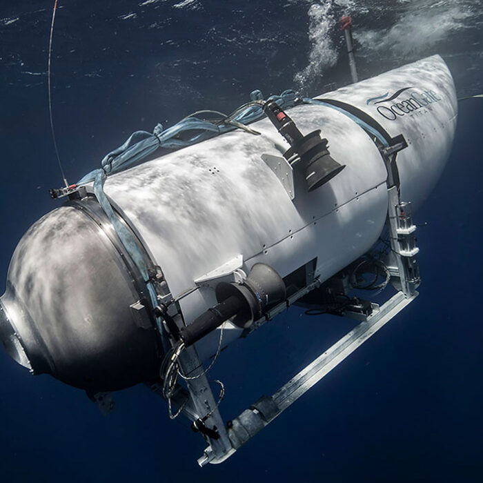 Titan sub searching for Titanic