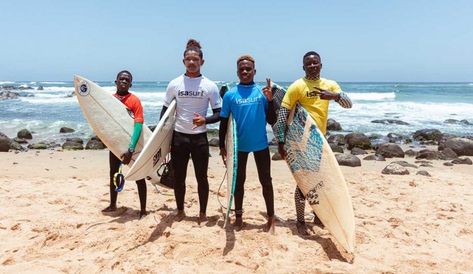 Olympic Surfing Money financia el programa de desarrollo africano