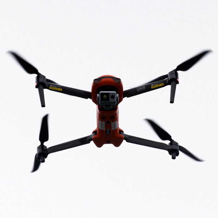 Shark-spotting drone.