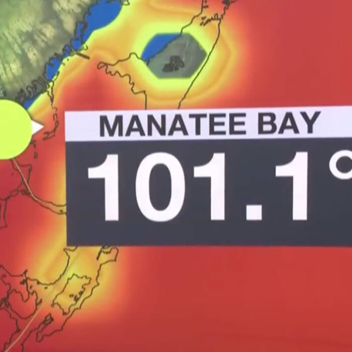 Manatee Bay Florida water temperature