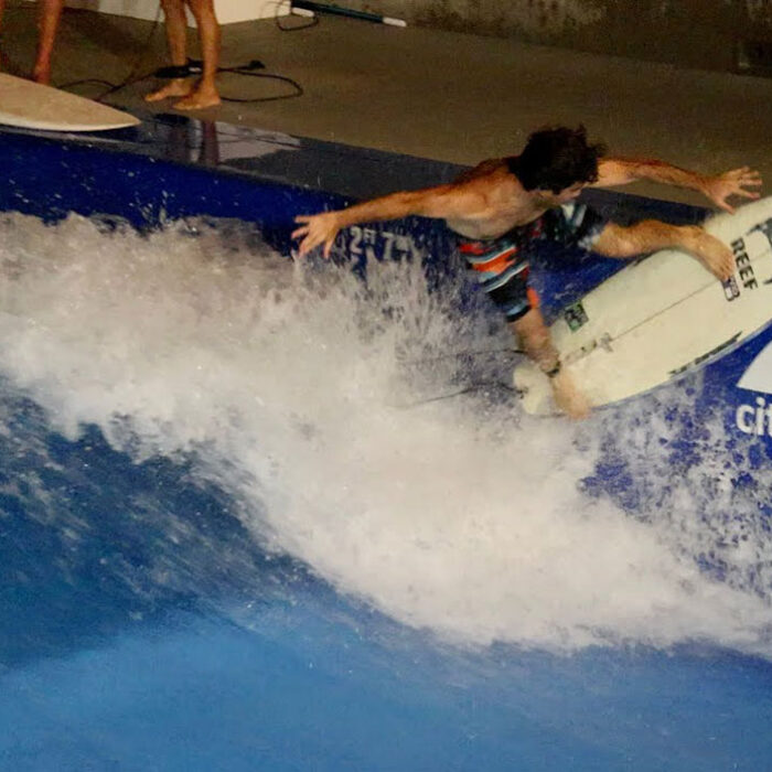Mason Ho surfing at Wai Kai