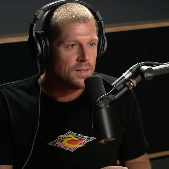 Mick Fanning on podcast