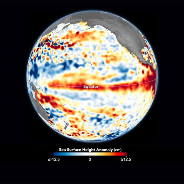 NASA El Niño graphic