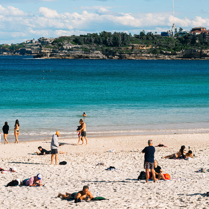 Sydney beaches, such as Bondi, may go without shark nets this summer. Photo: Panyawat Auitpol // Unsplash