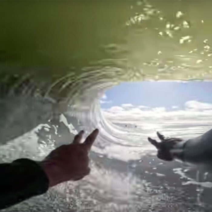 Nic von Rupp and Minute-Long Tubes at Skeleton Bay