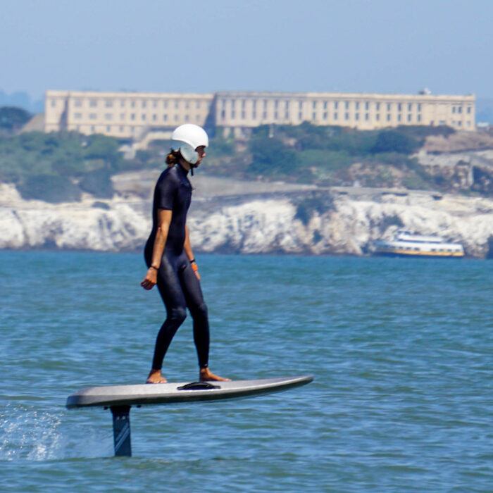 Riding the Waydoo Flyer One+ in the San Francisco Bay