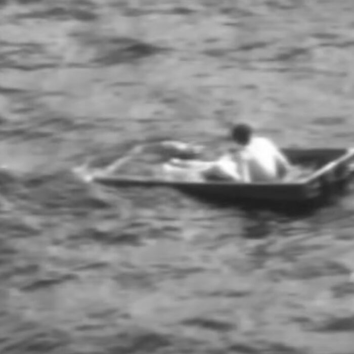 Coast Guard rescues Florida man lost at sea for two days.