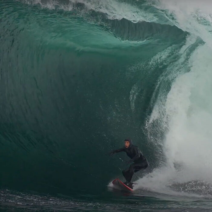 Shipstern Bluff surfing