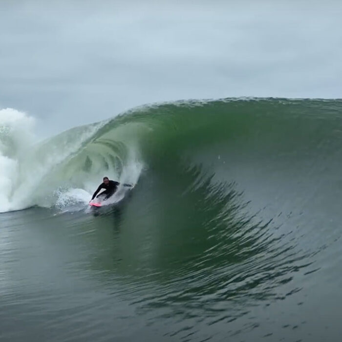 Skeleton Bay surfing with Jamie O'Brien
