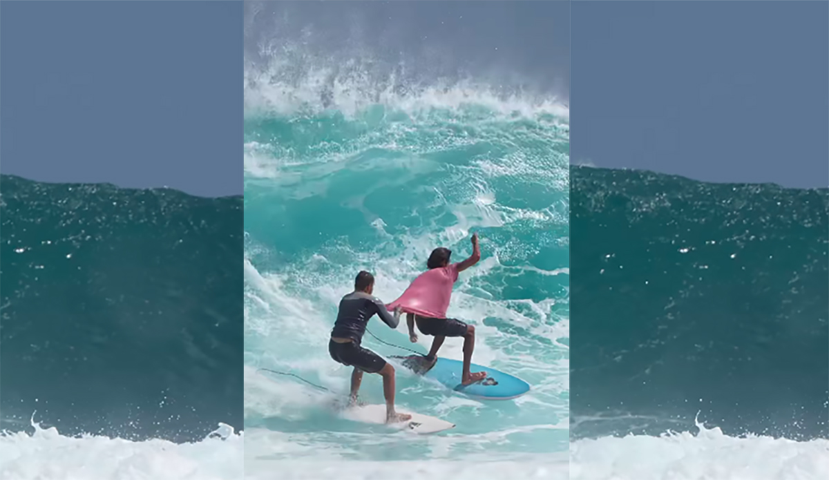 This Is a Mid-Wave Tackle for the Ages at Desert Point - Vimarsana News