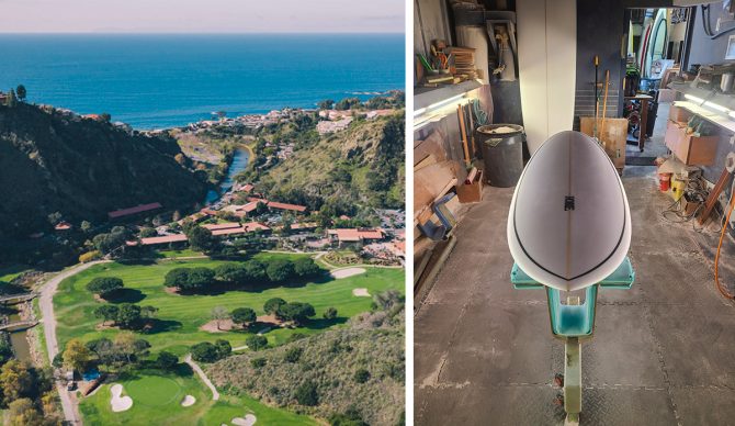 During Your Stay at This Resort You Can Shape Yourself a Magic Surfboard