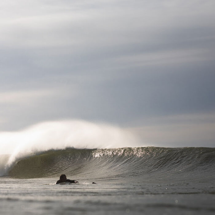 Hurricane Franklin surfing on Nantucket