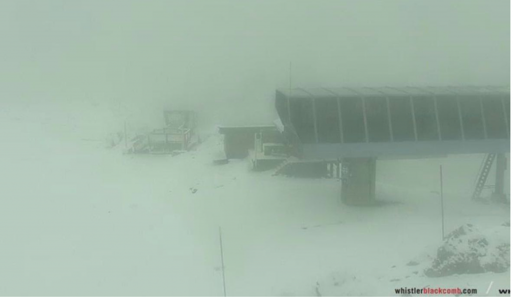 Whistler Got Hit With a Pretty Substantial First Snow of the New Season