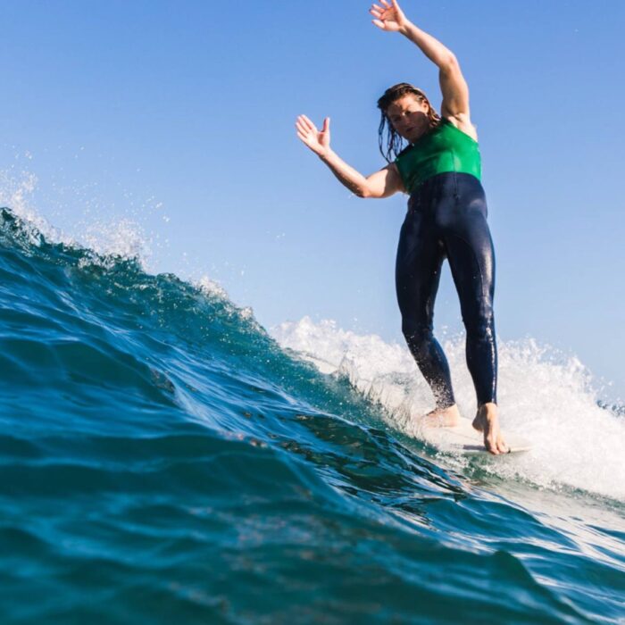 “Foot placement is, in my humble opinion, the most important element to riding a surfboard.” ~Leah Dawson Photo: Seea//Inspire Courses